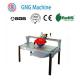 3HP Stone Cutting Machine Flat Table Design For Joints Diagonal Cuts