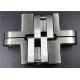 High Security Stainless Steel Concealed Hinges For Solid Wood Swing Door