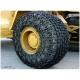 Doosan DX300LL Log Loader tire chains
