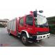 ISUZU Chassis Commercial Fire Truck with Dry Powder For Petrochemical Enterprises