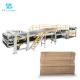PLC Corrugated Cardboard Machine , Cardboard Hanger Stacker Conveyor