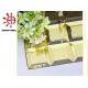 HTY - TG 300 300*300 Shiny  Gold Color Plating Glass Mosaic Tile Foshan Factory