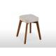 Multifunctional Dressing Room Chairs Stools , Simple Wooden Dressing Table Stool