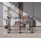 Removable Foldable Clear Puppy Metal Fencing For Pets Playing
