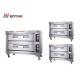 Commercial Bakery Machine Oven 2 Sightglass Fire Monitor 0.9 Kg/H Controlled Separately