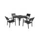 Smartly Engineered Garden Folding Table And Chairs Uv Proof Easy Maintenance