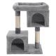Attractive Inexpensive Songmics Cat Tree  Sisal Covered Light Grey Free Dropshipping