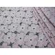 Floral Heavy Cotton Nylon Lace Fabric / White Stretch Lace Fabric SYD-0005