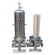Industrial Milk or Wine Filtration with Food Grade Cartridge Filter and Square Gasket