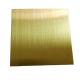 Hairline HL 304 Stainless Steel Decorative Sheet Rose Gold Blue Golden