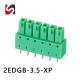 UL94V-0 Copper Alloy 300V  Screw Switch PA66 Plastic 3.5mm Pitch