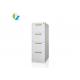 Vertical 4 Drawer Steel File Storage Cabinets Office Furniture With 1330mm Height