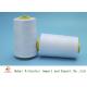 Optical Bleaching White 100 Spun Polyester Spun Yarn For Clothing Sewing
