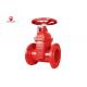 Water Control Fire Hydrant Gate Valve With Limit Switch DN65 DN100 DN150 DN200