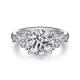 Personal Customization GIA IGI Certified 1 Carat HPHT Lab Diamond Ring Jewelry AU750 18K Lab Grown Diamond Engagement Ri