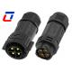 4 Pin Field Assembly Waterproof Power Connector 50A Male To Female Connector