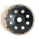4 1/2 4.5 Inch Single Row Diamond Cup Grinding Wheel 115mm For Concrete