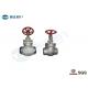 Stop Check Valve Stainless Steel 304  with  Manual Operation  Flanged Connection