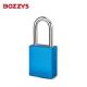 Safety Lockout Solid Aluminum Padlock With Automatic Popup Hardened Steel Shackle