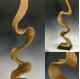 Aesthetic Appeal Abstract Wood Art Sculpture No Damage