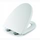 Sustainable Bathroom Upgrade Simple Single Press Quick Release Thin Toilet Seat Cover