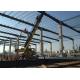 Light Steel Steel Structure Construction Metallic Roof Structures For Warehouse