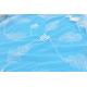 Mesh Allover Leaf Lace Fabric With Polyester Water Soluble Embroidered