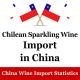 Monthly Updated China Wine Import Statistics Chilean Sparkling Wine Tiktok