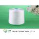 Sewing Machine Polyester Spun Yarn , White / Colorful 100% Polyester Yarn Ne202