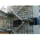 Industrial Project Scaffold Stair Tower With Socket And Spigot Joints