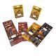 Custom Supplier Foldable Wrappers Cardboard Empty Snack Food Energy Coffee Powder Honey Sachet Packaging Display Paper B