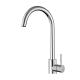 Chrome Single Handle Kitchen Bar Faucet Stainless Steel 373mm