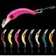 4cm 1.5g Small Minnow Bait Micro Object Single Hook Throw Type 8 Colors