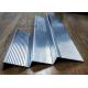 Commercial Stainless Steel Stair Nosing For Concrete Stairs 45x25mm PVD Coated