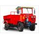 Articulated  Mini Tractor Dumper 18HP for Agriculture in Oil Palm Plantation 1 Ton Payload