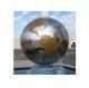 Globe Water Fountain Stainless Steel Outdoor Sculpture Modern Art Design
