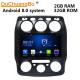 Ouchuangbo autoaudio gps navi touch screen android 8.1 for Wuling HongGuang support USB SWC AUX wifi 4*45 Watts