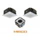 M style CE certified water cassette fan coil unit with digital display, 500CFM (2 tube)