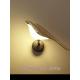 Acrylic Metal Magpie Decorative Wall Lamp Modern Bedside Wall Lamps
