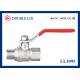 1/4  To 2   Male X Female Long Thread 25 Bar Brass Ball Valve With Flat Lever Handle