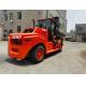 FD160 16T Heavy Load Forklift With Tilt Angle Adjustable From 45-90 Degrees