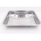 40*30cm Serving buffet baking pan big plate square baking tray set stainless steel roasting tray