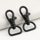 Black Finish Metal Clips Buckle Hook Lobster Clasp Strap for Bag 17mm Size and Durable