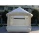 Safety White Wedding Inflatable Jumping Bouncer House For Couples