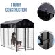 Galvanized Outdoor Heavy Duty Dog Playpen For Large Dogs