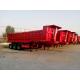 CE Certified 50T Load Capacity and Used 3 Axle 4 Axle Small Dump Trailer Tandem for ATV
