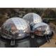 Spacious 20M Diameter Geodesic Dome Tent With Transparent Fabric