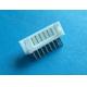 White Color PCB Board Electrical Connector 3.96mm Pitch Pin -25°C - +85°C