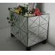 Charming Design Mirrored Night Stands Excellent Mirror Durable Structure