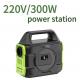 110V 220V Solar Power Supply Portable 300W Battery Power Bank with Liquid Crystal Display